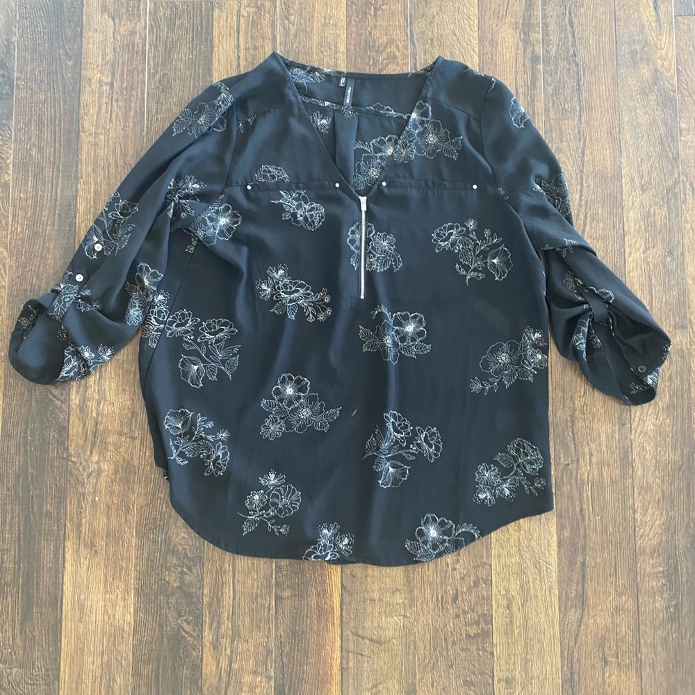 Maurice’s black blouse
